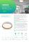 Светильник накладной Ardero led al5087ard Almond 72Вт 3000-4000-6500К 3380Лм белый