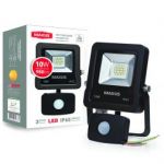 Прожектор LED FLOOD LIGHT MAXUS 10W з датчиком руху 5000K (1-MAX-01-LFL-1050s)