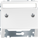 Центральная панель с наклоном Merten D-Life MTN4540-6035 Белый лотос