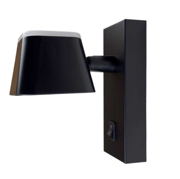 Світильник настінний Violux Crocus-S бра Led 8W 4200K IP20 чорний