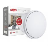 Настінно-стельовий світильник Коло 18W 4100K LCL MAXUS (1-MAX-01-LCL-1841-C)