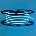 Светодиодный неон 12V 6х12mm SMD2835 120LED IP65 голубой лед
