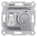 Комнатный термостат, алюминий Sedna Schneider Electric SDN6000160