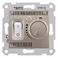 Комнатный термостат, титан Sedna Schneider Electric SDN6000168