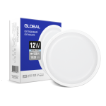 Антивандальний світильник GLOBAL 12W 5000K IP65 для ЖКГ Коло