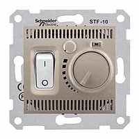 Термостат для теплого пола, титан Sedna Schneider Electric SDN6000368