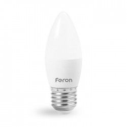 Лампа свiтлодiодна свічка 4W E27 4000K Feron LB-720 C37