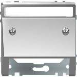 Центральнаяпанель с наклоном Merten D-Life MTN4540-6036 Нержавеющая сталь