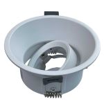Світильник точковий вбудований Violux Torino-R 35W GU10 220V IP20 коло білий