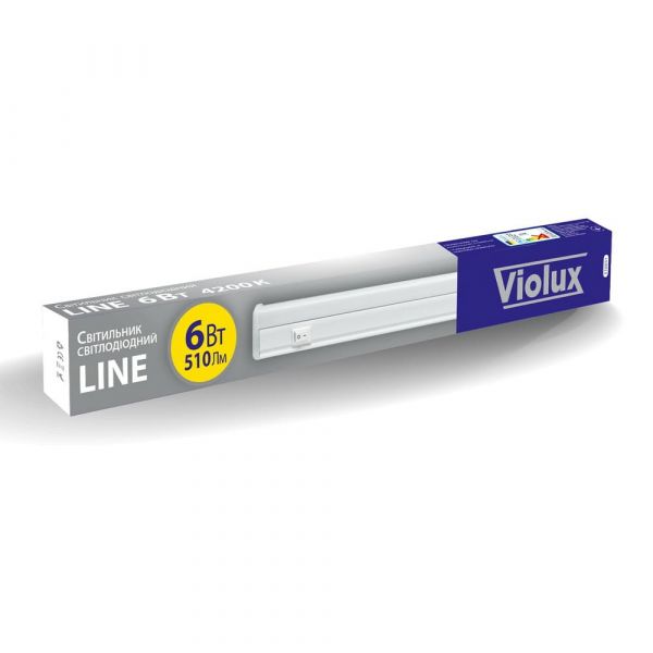 Світильник LED Violux Line 300мм 6W 4200K IP20