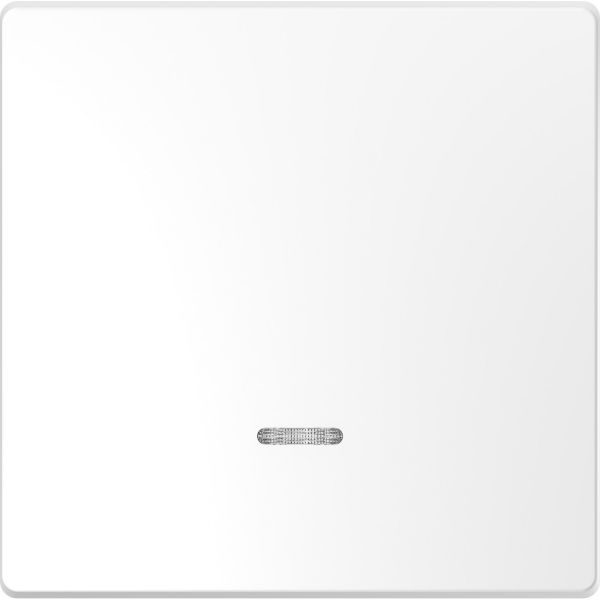 Клавиша 1-ная с линзой для LED модуля Merten D-Life MTN3320-6035 Белый лотос