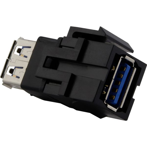 Механізм модуль USB 3.0 Keystone для встановлення на супорт Merten MTN4582-0001