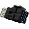 Механізм модуль USB 3.0 Keystone для встановлення на супорт Merten MTN4582-0001