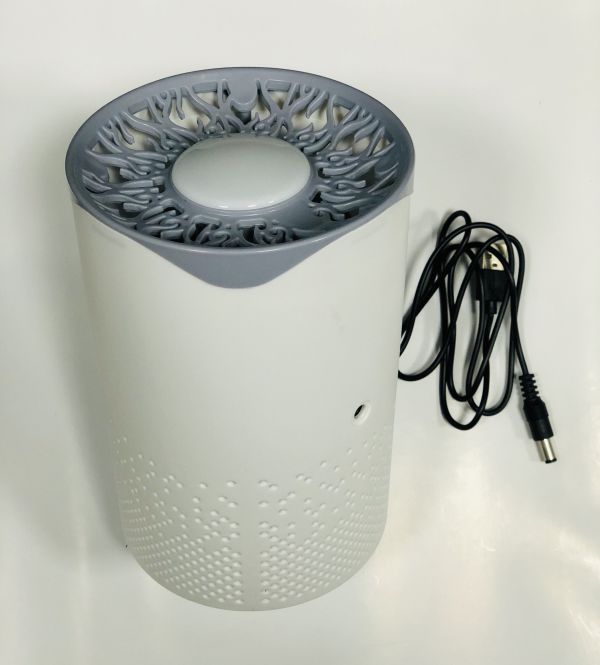 Светильник от комаров для уничтожения насекомых 5W 110-240V USB + адаптер ABS Lemanso LM3402 белый