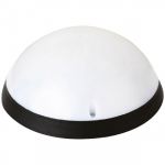 Світильник під цоколь Е27 IP54 Horoz AQUA FULLMOON чорний