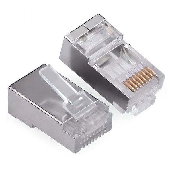 Коннектор RJ45 8P8C FTP (100шт)