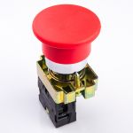 Кнопка управления нажимная XB2-BС42, красный