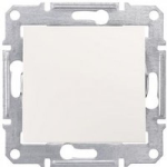 Выключатель одноклавишный слоновая кость IP44 Sedna Schneider Electric SDN0100323