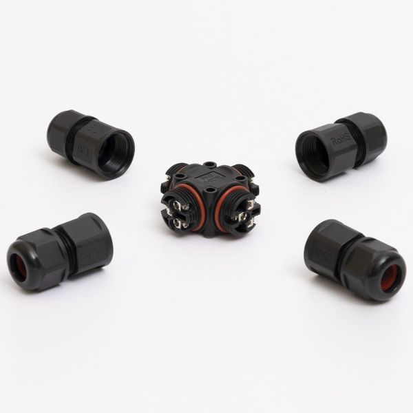 Коннектор X-подібний XL20 3pin IP68