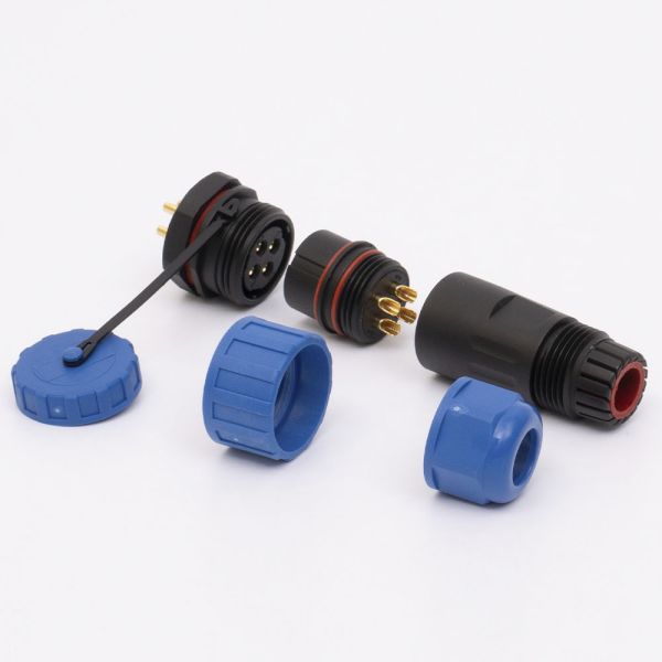 Коннектор вологозахищенний SP-20 4pin