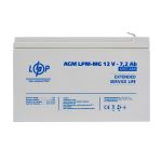 Аккумулятор мультигелевый AGM LP LogicPower LPM-MG 12V - 7.2Ah