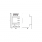 Трифазне реле напруги 6А DigiTOP VP-380V