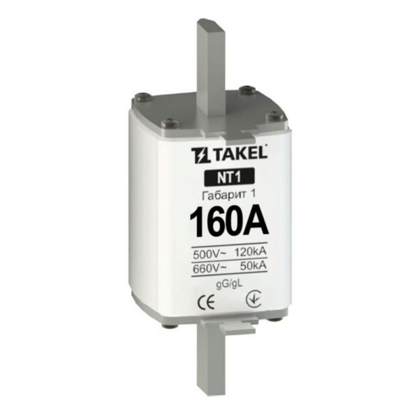 Плавкая вставка предохранителя NT1 160А