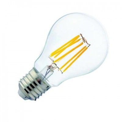 Лампа світлодіодна Е27 6W A60 2700К filament Globe-6 Horoz