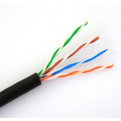 Кабель вита пара зовнішній мідний UTP CAT5e 4P 24AWG PE B 305м 4x2x0,51 FinMark