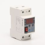 Реле напряжения однофазное модульное с кнопкой ROD35V 40А Takel 2p 1NO