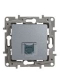 Розетка комп RJ45 кат 5 UTP алюміній Etika Legrand 672441