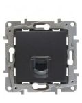Розетка комп RJ45 кат 5 UTP антрацит Etika Legrand 672641