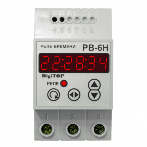 Реле времени 16А недельное DigiTOP РВ-6H