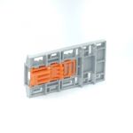 Адаптер для поперечного крепления на din-рейке SDB-35 Takel серый
