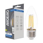 Лампа Feron led 5.4W 4000K 865Lm E27 C35 230V свечка филамент
