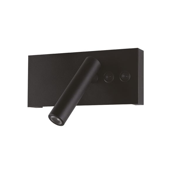 Світильник настінний Violux Bitrix-W бра Led 10W 4200K IP20 чорний