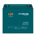 Аккумулятор тяговый свинцово-кислотный AGM LP LogicPower LP6-DZM-20Ah
