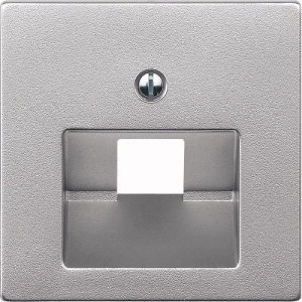 Лицевая панель розетки rj45 алюминий Valena Legrand 770255