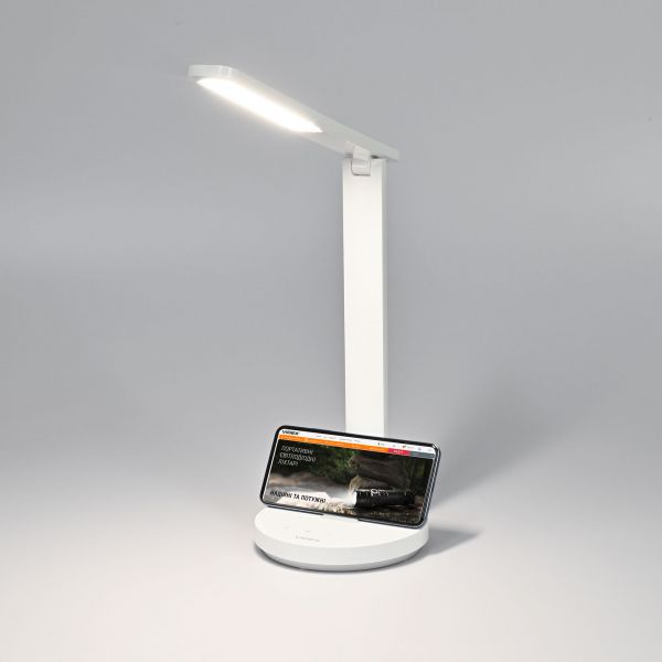 LED лампа настiльна з акумулятором VIDEX VL-TF16W 5W 1800-5000K
