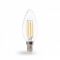 Лампа свiтлодiодна димер свічка 4W E14 4000K filament Feron LB-68 C37
