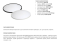 Светильник Lebron led L-CL-CLASSIC-RBl 40W 4000K 3600Lm круг d370mm черный
