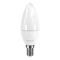 Світлодіодна LED лампа свічка MAXUS C37 6W тепле світло 220V E14 (1-LED-533)