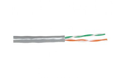 Кабель вита пара внутрішній біметал UTP cat5e 2PR CCA PVC 500м 2x2x0,50 DCG