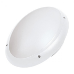 Світильник під цоколь Е27 IP65 Horoz AQUA OVAL OPAL білий
