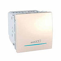 MGU3.515.18 Светорегулятор нажимной 230В и 12В, белый Unica Schneider Electric