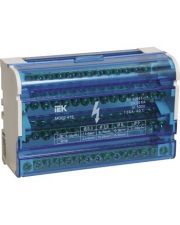Шина N нулевая на DIN-рейку в корпусе 4х15 групп IEK YND10-4-15-125
