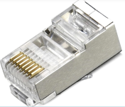 Конектор RJ45 8P8C cat6 FTP Takel 100шт