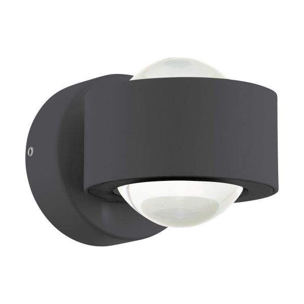 Бра вуличне Eglo TREVIOLO 2х3W 3000K IP44 антрацит