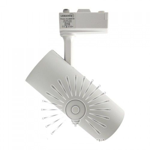 Трековый светильник LED 30W 4500K Lemanso LM565-30 белый