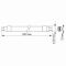 LED лампа VIDEX T8b  9W 0.6M 4100K, матовая